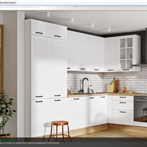 Meble kuchenne narożne