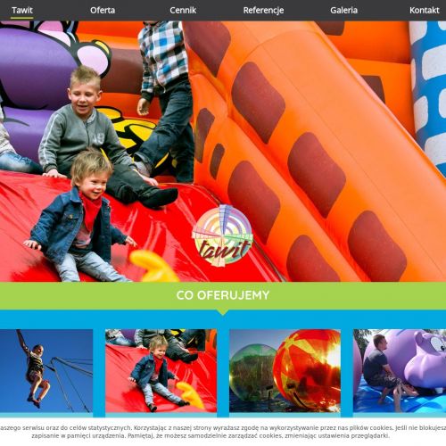 Zamek dmuchany wynajem