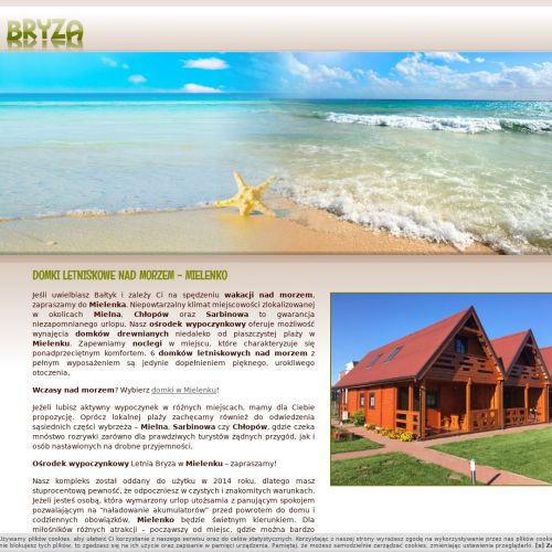 Domki letniskowe nad morzem mielenko - Mielno