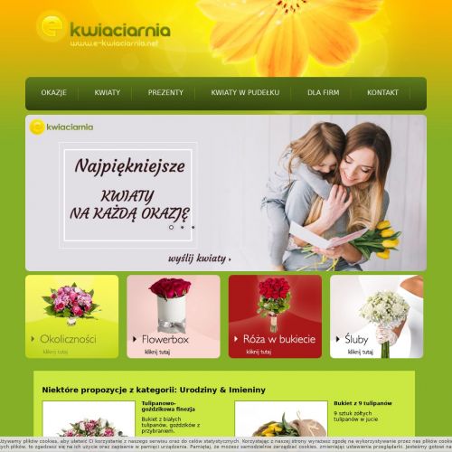 Kwiaty online w Kostrzynie