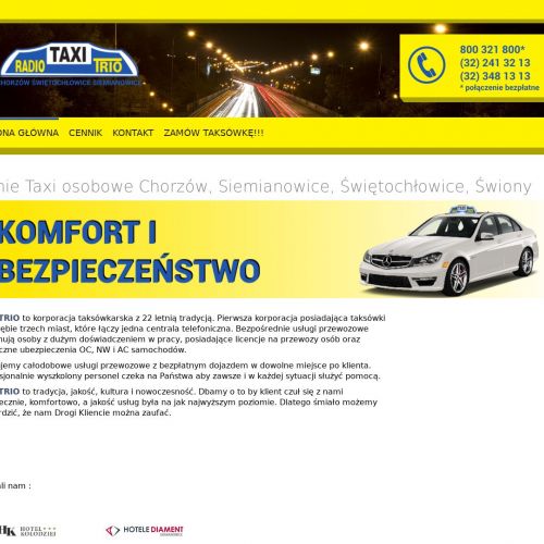 Chorzów - taxi świętochłowice