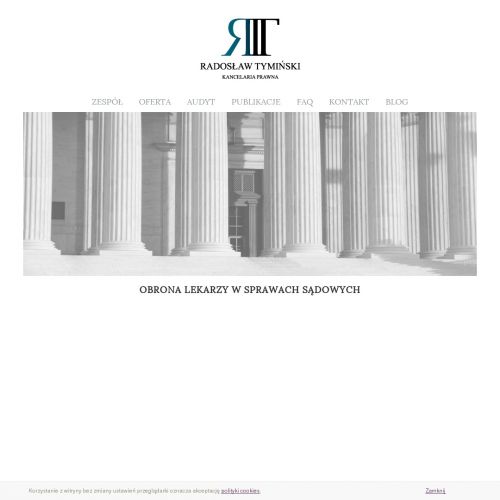 Adwokat prawo medyczne w Warszawie