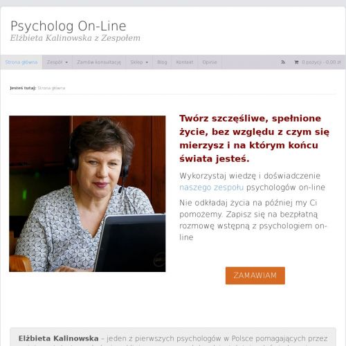 Psychoterapeuta online