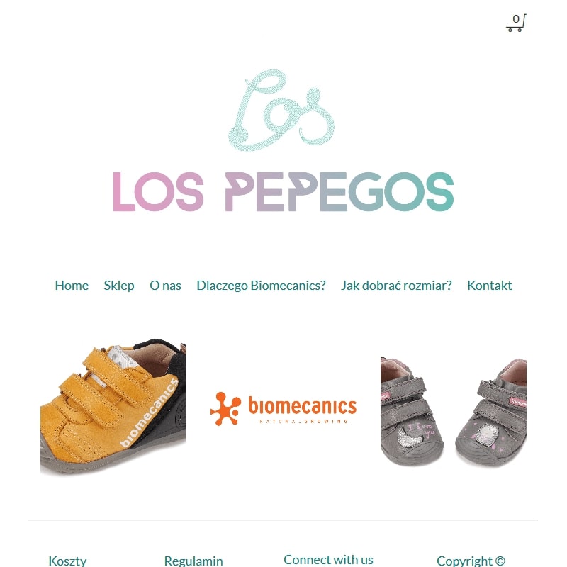 Sklep internetowy z butami dla dzieci do nauki chodzenia
