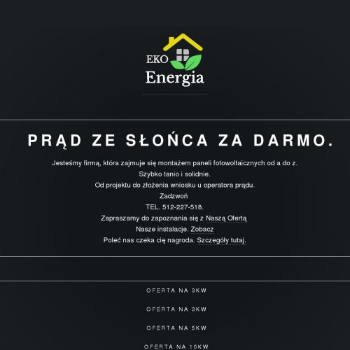 Instalacja fotowoltaiczna 5kw