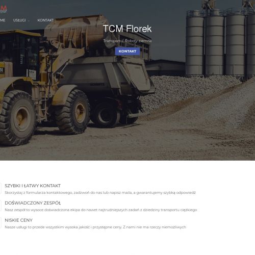 Transport piasku - Wrocław