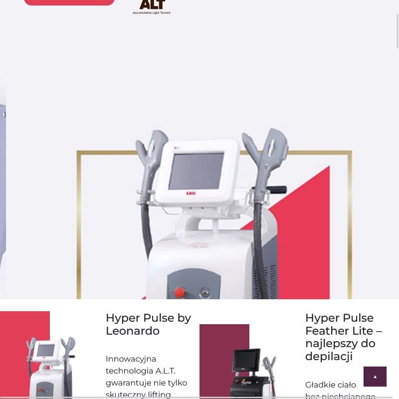 Profesjonalny depilator laserowy