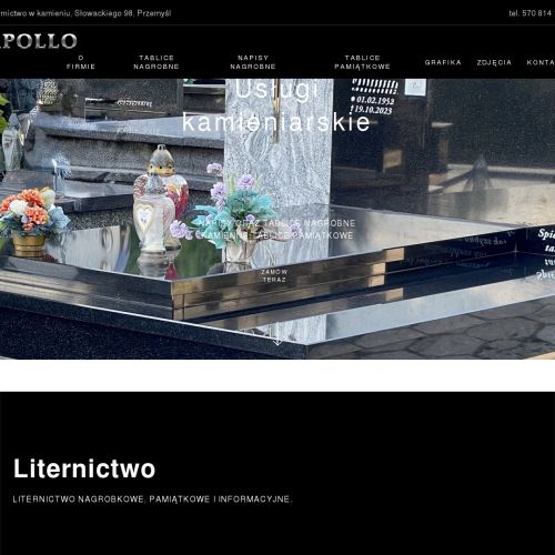 Rzeszów - złote litery na pomniku cena