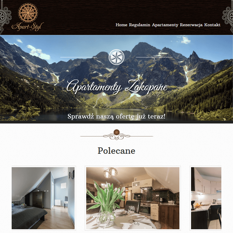 Apartamenty zakopane wynajem