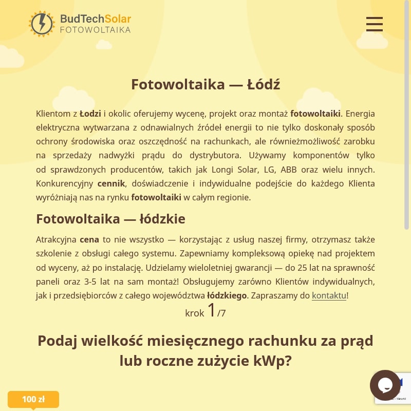 Montaż fotowoltaiki na blachodachówce w Łodzi