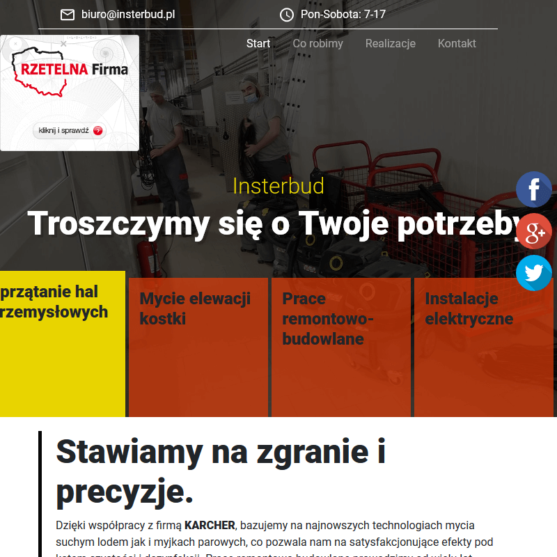 Mycie hal magazynowych suchym lodem