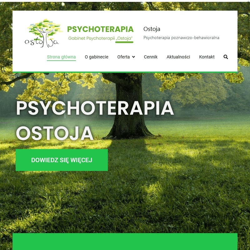 Warszawa - psychoterapia dla młodzieży