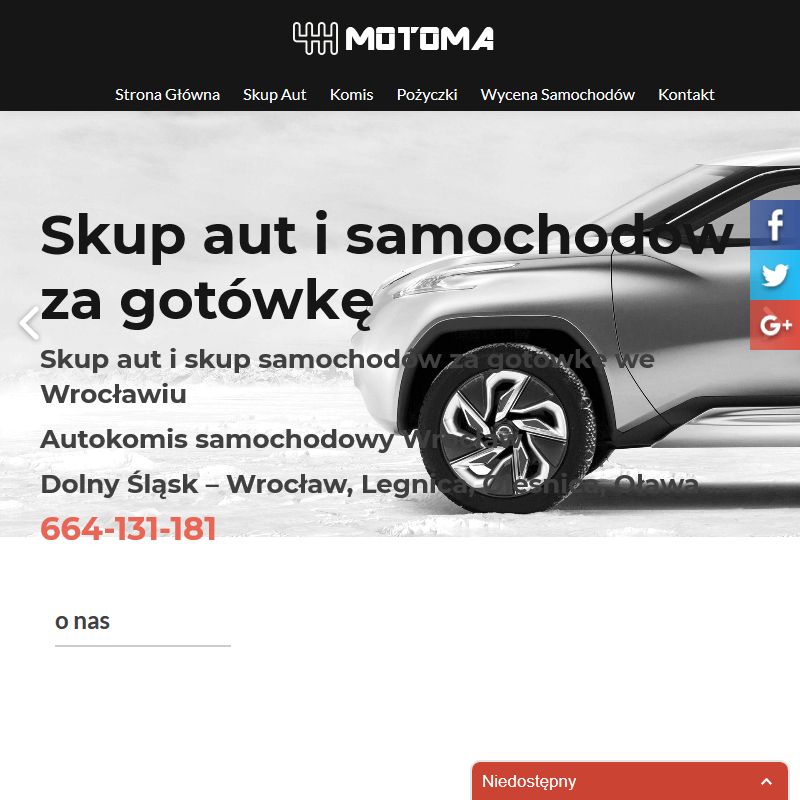 Skup samochodów za gotówkę Wrocław