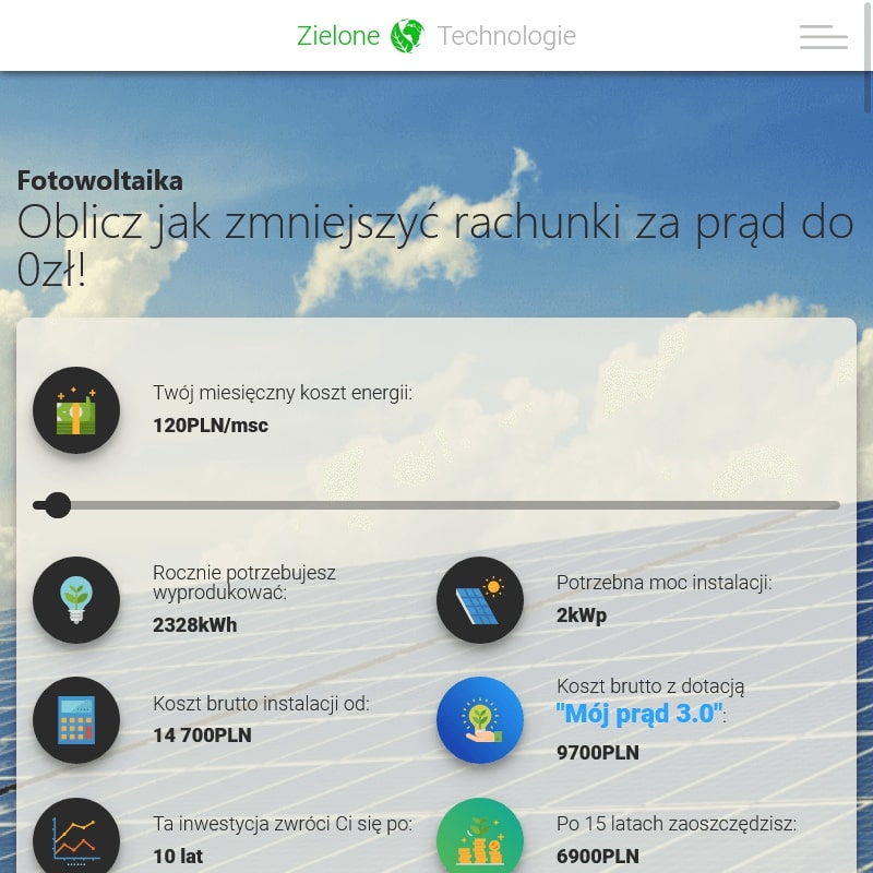 Zielona Góra - fotowoltaika lubuskie cena